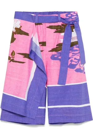 CRAIG GREEN Shorts a fiori