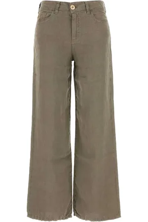 Lois Pantaloni ampi in lino
