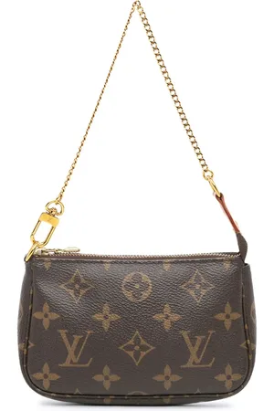 LOUIS VUITTON Borsa a mano mini Pochette Accessoires con monogramma 2020