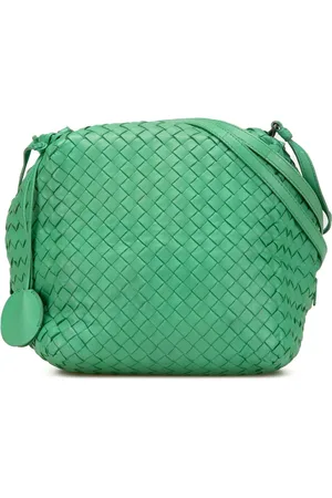 Bottega Veneta 2012-2024 Nappa Intrecciato Cube crossbody bag