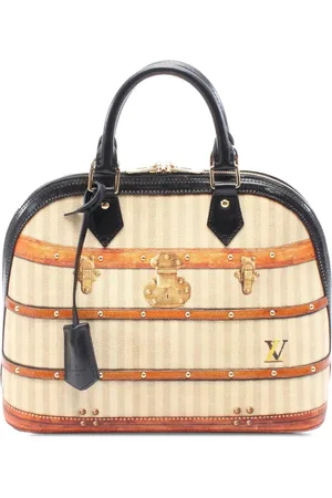 LOUIS VUITTON 2018 Transformed Canvas Time Trunk Alma PM handbag