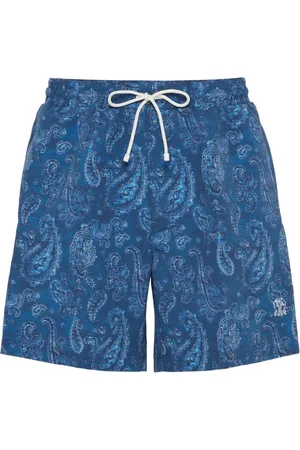 Brunello Cucinelli Costume da bagno con stampa paisley