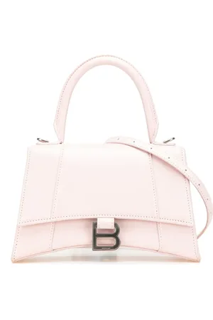 Balenciaga 2005-2024 Small Leather Hourglass Top Handle Bag satchel
