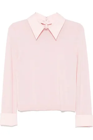 ALICE+OLIVIA Top Porla con colletto