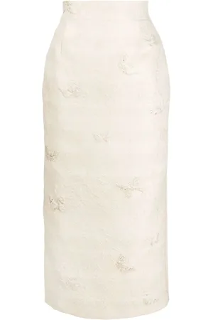 Roberto Cavalli Gonna a matita midi jacquard