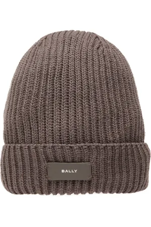 Bally Berretto a coste con applicazione