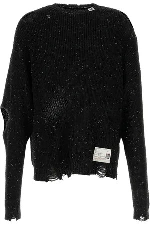 Maison Mihara Yasuhiro Maglione con paillettes