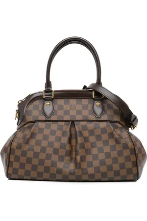 LOUIS VUITTON Borsa a tracolla Trevi PM in tela Damier Ebène 2009