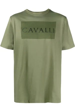 Roberto Cavalli T-shirt girocollo con stampa