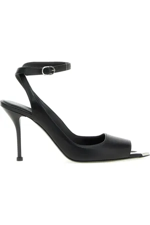 Alexander McQueen Sandali Punk con cinturino alla caviglia 90mm