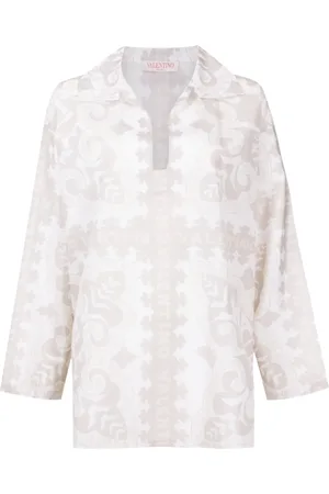 VALENTINO GARAVANI Camicia con stampa geometrica