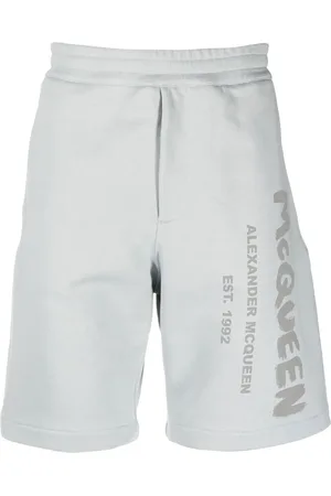 Alexander McQueen Shorts sportivi con stampa Graffiti
