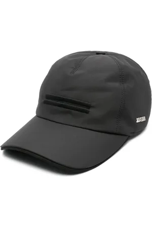 Ermenegildo Zegna Cappello da baseball con ricamo