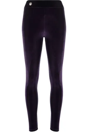 Philipp Plein Leggings Basic in velluto