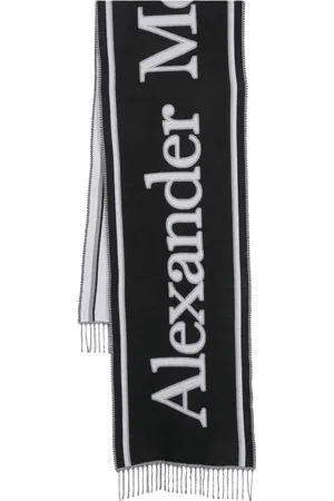 Alexander McQueen Sciarpa con logo