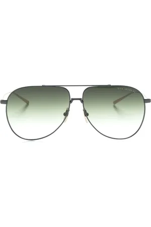 DITA EYEWEAR Occhiali da sole tondi con stampa