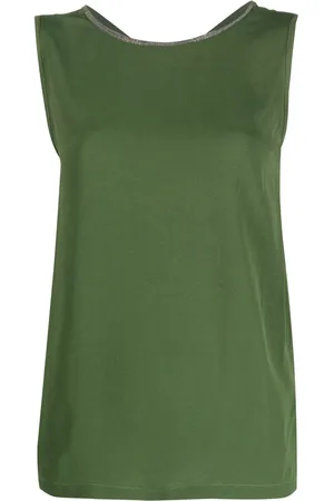 Fabiana Filippi Top con scollo a V posteriore