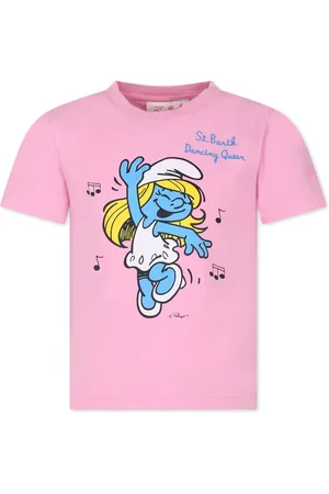 MC2 SAINT BARTH T-shirt con stampa Smurfette