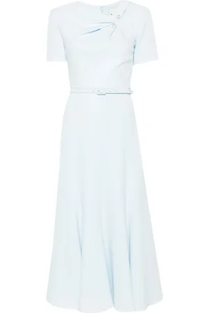 Roland Mouret Abito midi con cintura