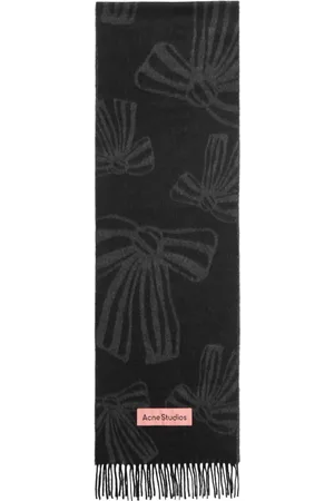Acne Studios Sciarpa in cashmere con lavorazione in jacquard