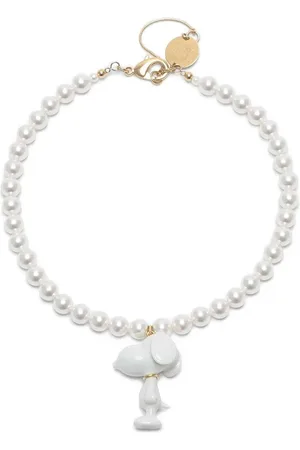ANDRES GALLARDO Collana Snoopy & Pearls
