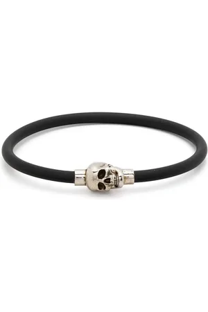 Alexander McQueen Bracciale con teschio
