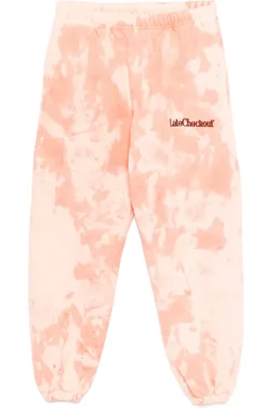 Stain Shade Pantaloni con fantasia tie dye