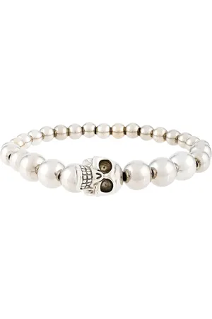 Alexander McQueen Bracciale con perline