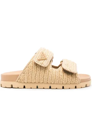 Prada Sandali con logo