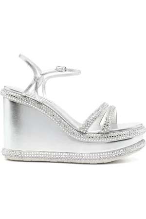 Casadei Sandali con cristalli 110mm