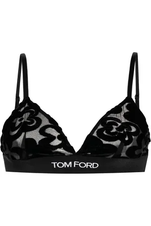 Tom Ford Reggiseno a triangolo con banda logo