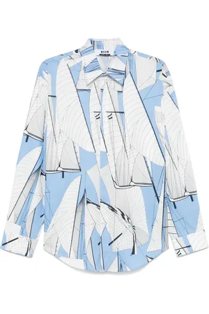 Msgm Camicia Sail Race