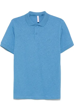sun68 Polo con logo ricamato