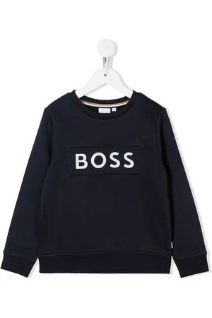 HUGO BOSS Felpa girocollo con stampa