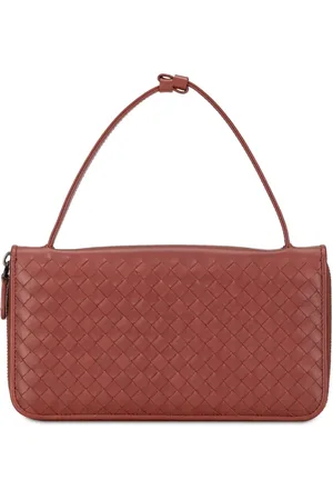Bottega Veneta Portafoglio Intrecciato con zip a giro 