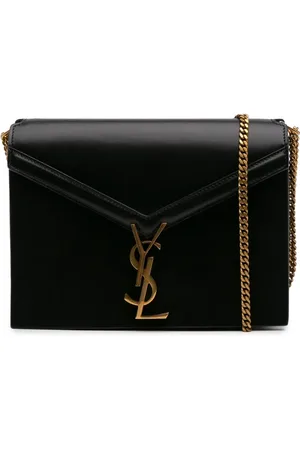 Saint Laurent 2019 Suede and Calfskin Monogram Cassandra Clasp Bag crossbody bag