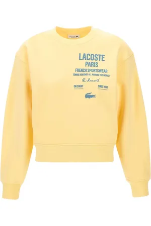 Lacoste Felpa in misto cotone