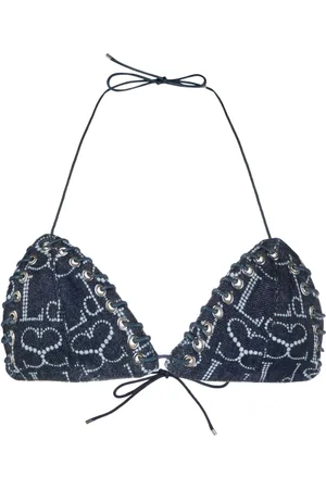 Ludovic De Saint Sernin Top bikini con stampa