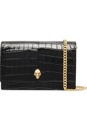 Alexander McQueen Borsa a tracolla con applicazione