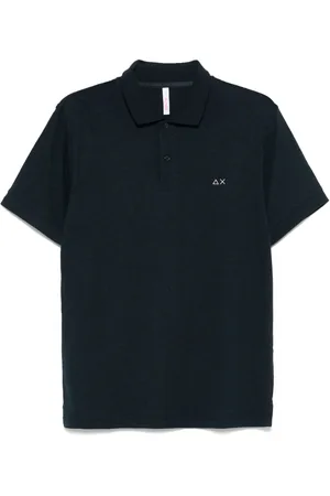 sun68 Polo con logo ricamato