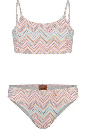 Missoni Set bikini con stampa a zigzag