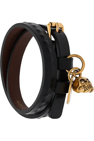 Alexander McQueen Bracciale a doppio giro