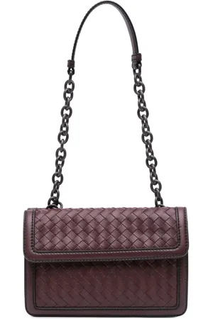 Bottega Veneta 2012-2025 Nappa Intrecciato Double Flap shoulder bag