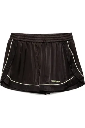 OFF-WHITE Shorts con logo ricamato