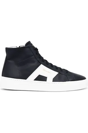 santoni Sneakers alte con logo