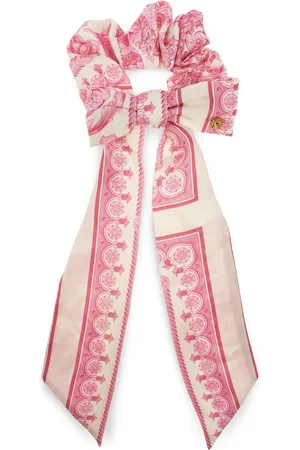 VERSACE Barocco-print hair scrunchie
