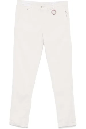 sartoria tramarossa Pantaloni con applicazione logo
