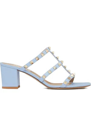 VALENTINO GARAVANI Sandali Rockstud in pelle 60mm