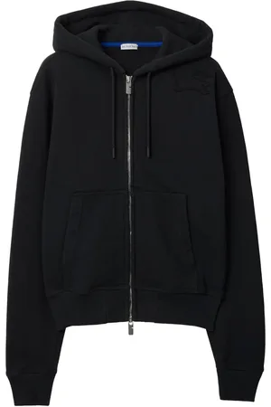 Burberry Felpa Equestrian Knight con cappuccio