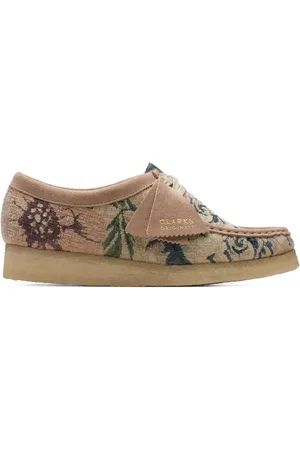 Clarks Stivali Wallabee "Beige Floral"
